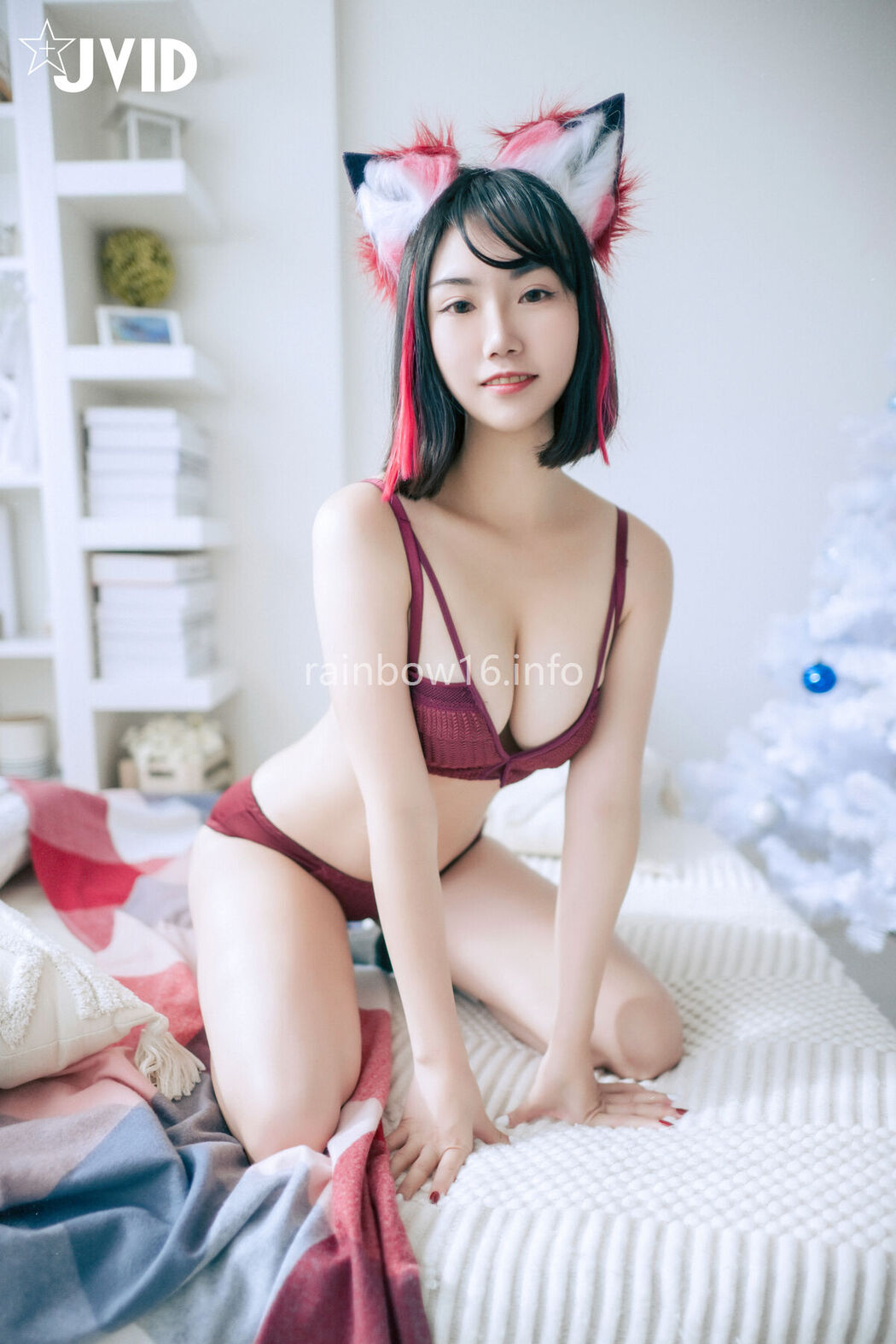 JVID Ye Si Min 叶思敏 – 渴望被肆意玩弄の魅狐 Part5