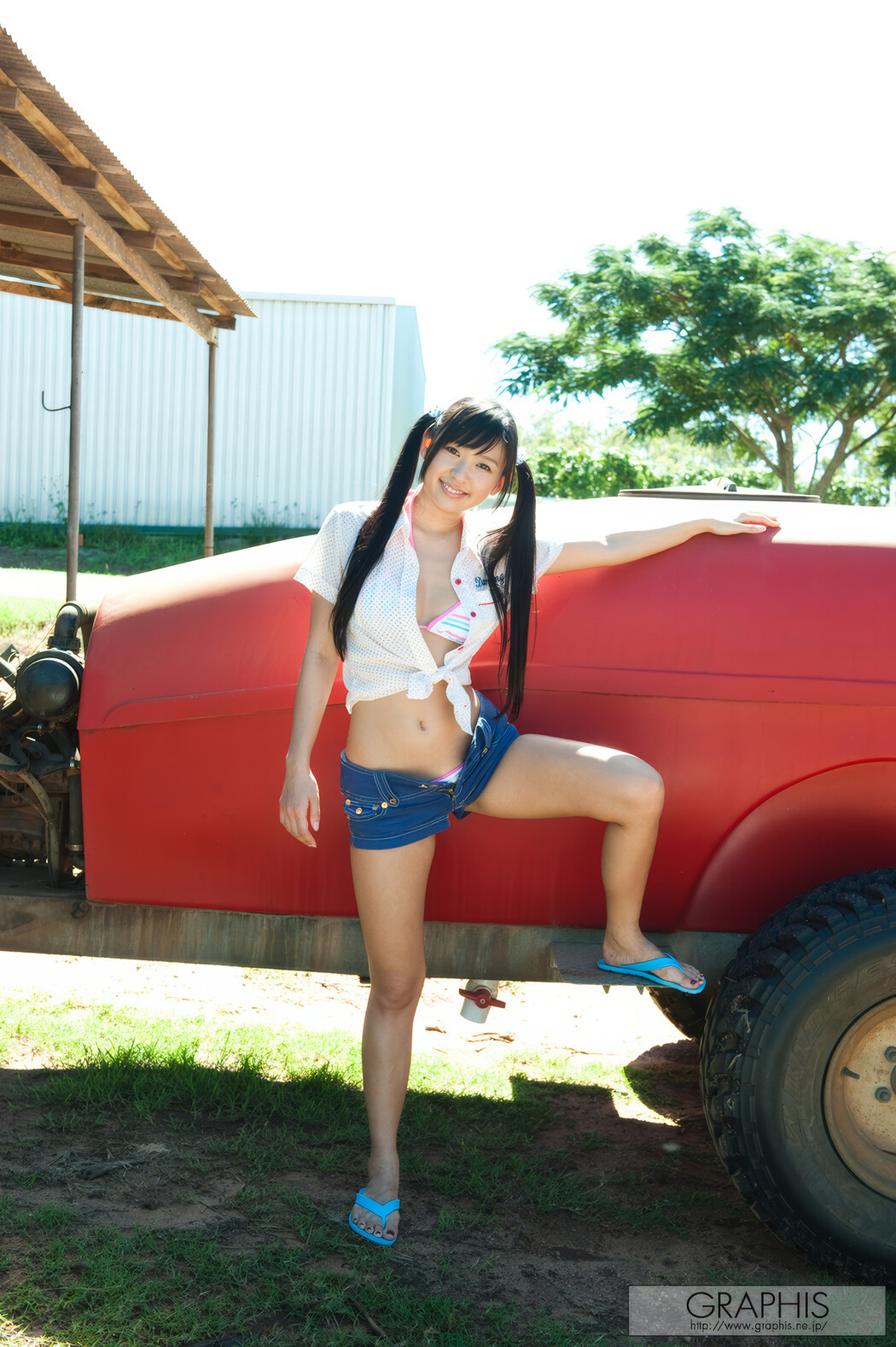 Graphis Girls Special Location in Australia 2nd Day &#8216;Mango Farm&#8217; Set.02