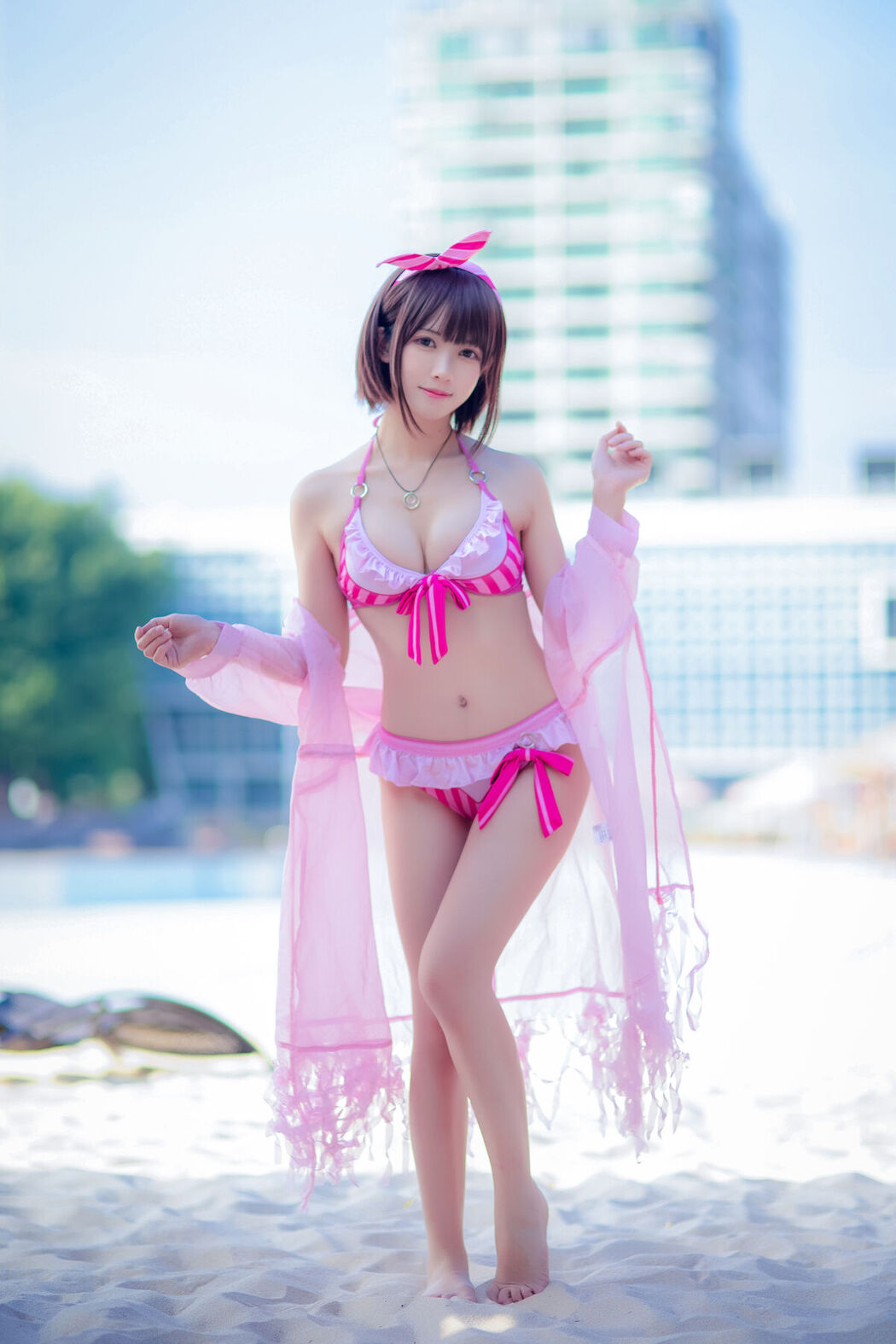 Coser@面饼仙儿 No.140 加藤惠泳装