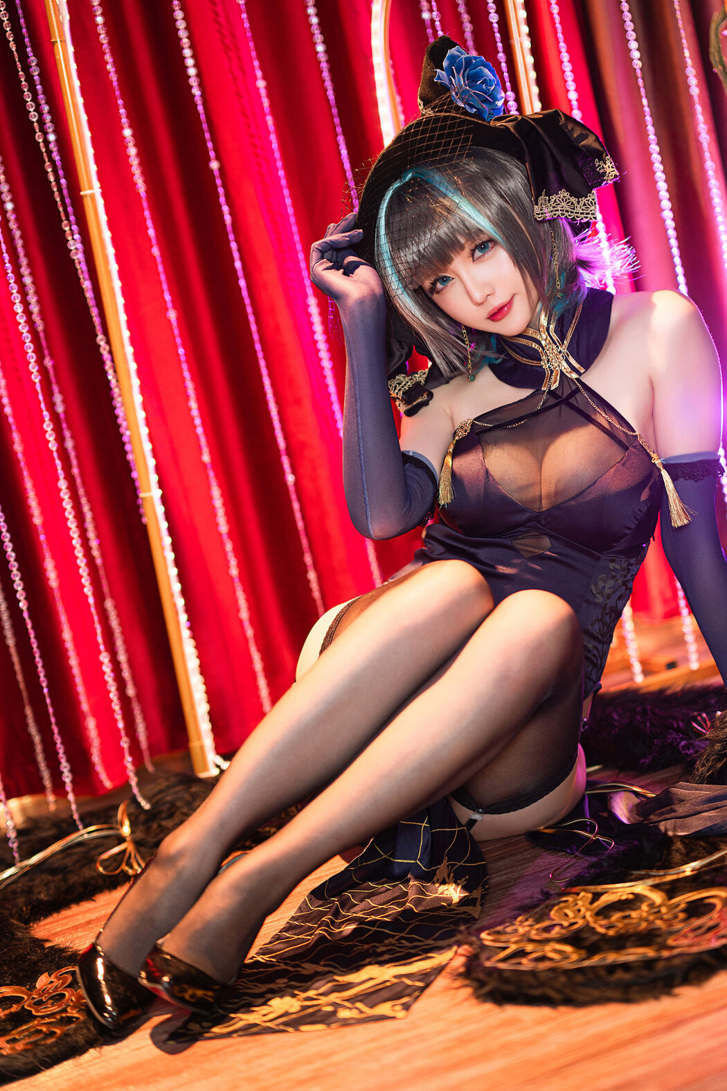 [COS Welfare] Miss Coser Xingzhichi - Cheshire Music Gorgeous caitsith