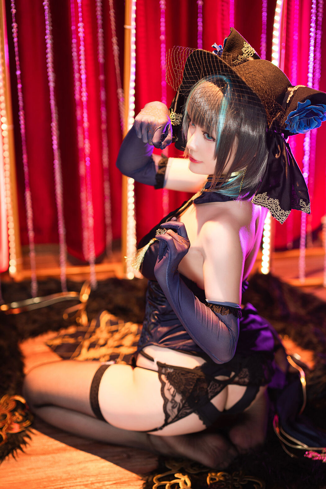 [COS Welfare] Miss Coser Xingzhichi - Cheshire Music Gorgeous caitsith