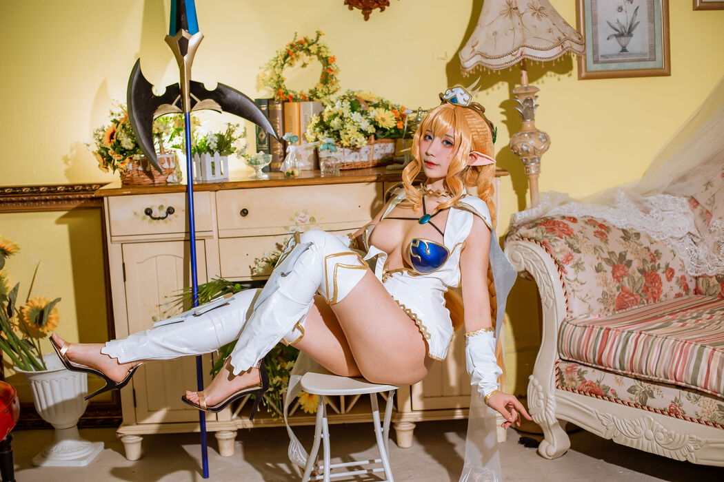 [Net Red COSER Photo] Anime blogger Jiuqu Jean - Elf Village
