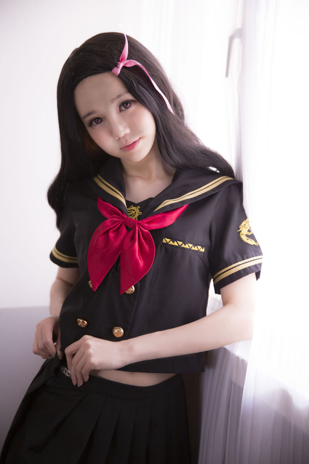 [Internet celebrity COSER photo] Sally Dorasnow - Nezuko School Cover Photo