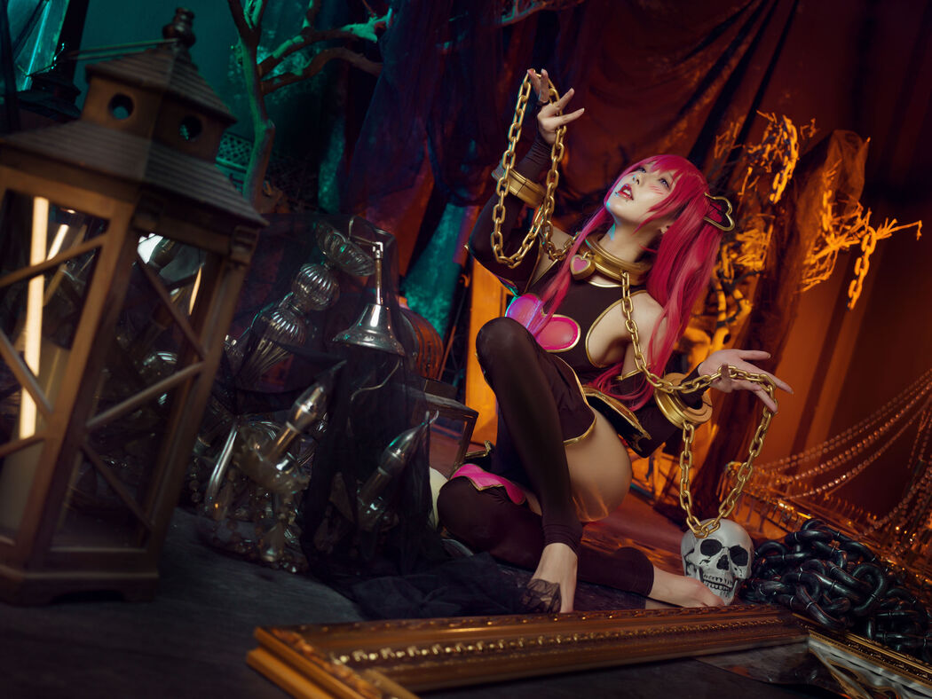 [Internet celebrity COSER photo] Anime blogger A Bao is also a rabbit girl - empty flower