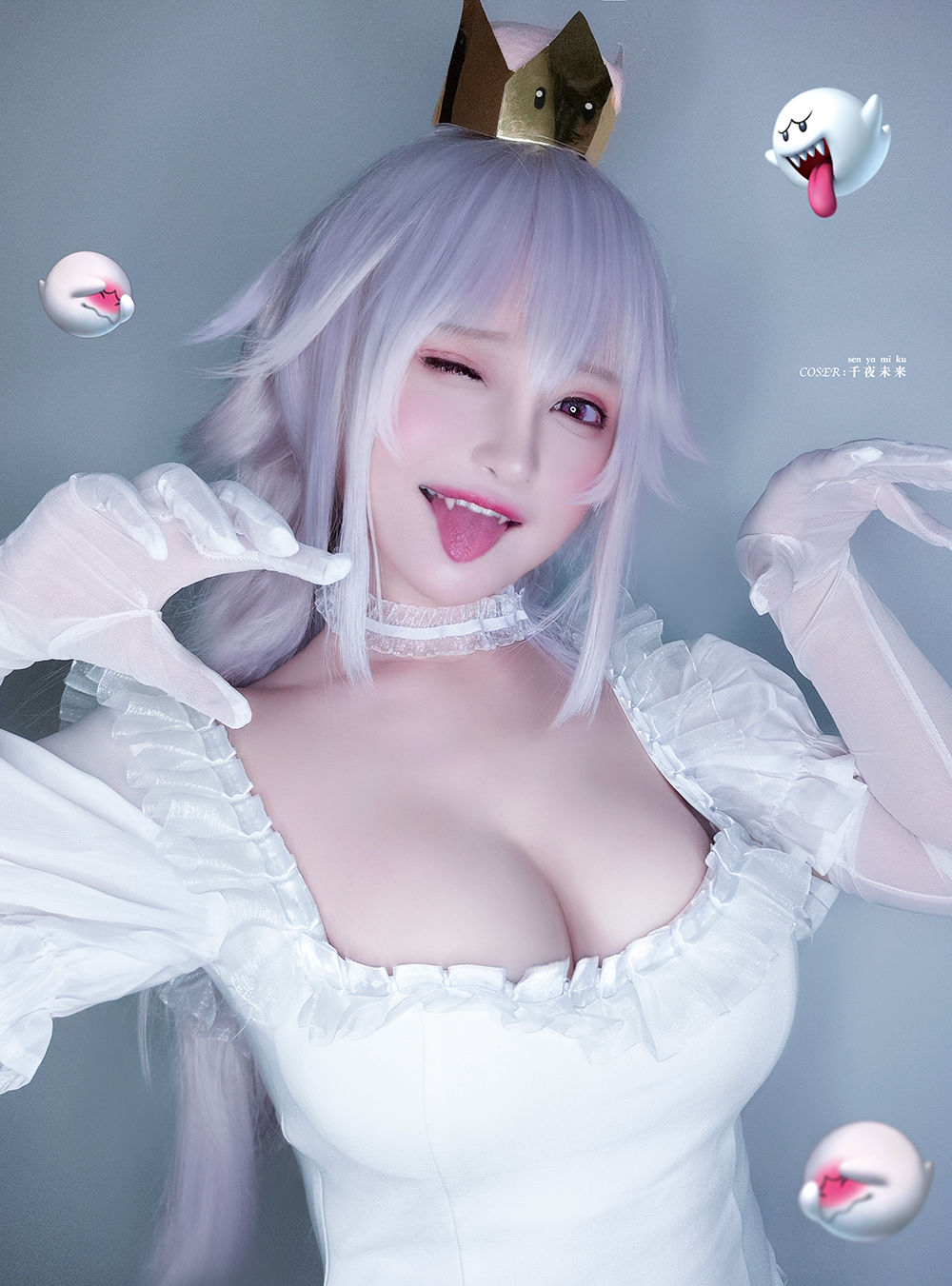[Net Red COSER Photo] Qianye Miku (Senya Miku) - Ghost Ji