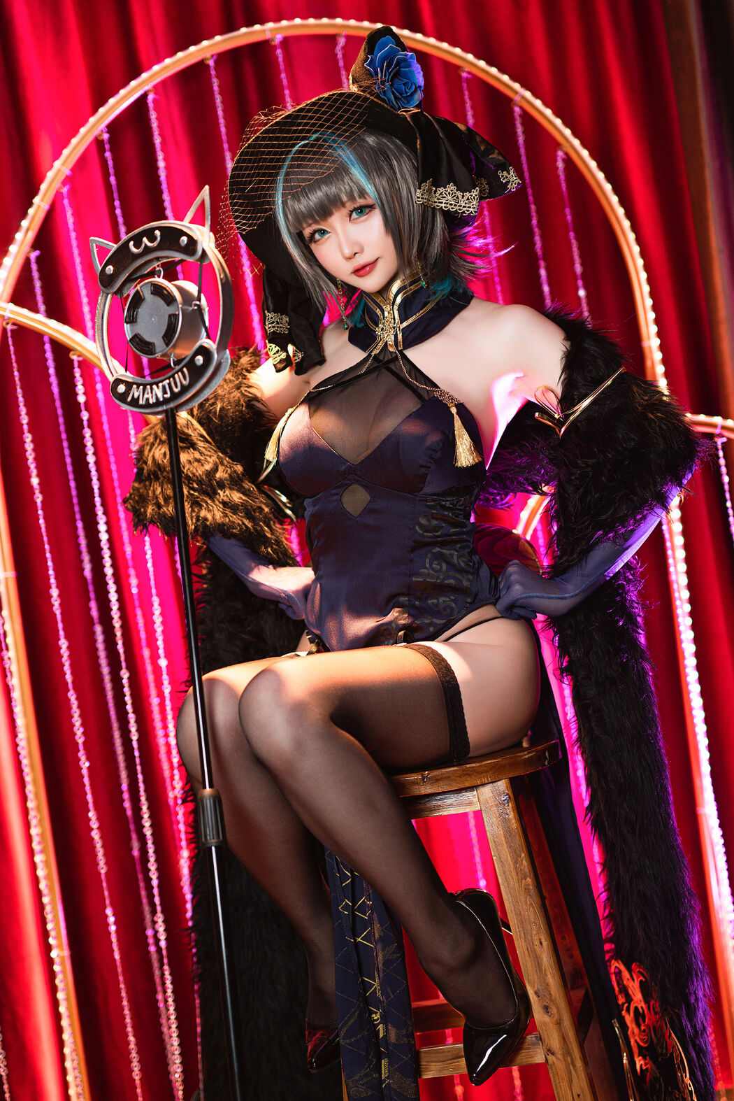 [COS Welfare] Miss Coser Xingzhichi - Cheshire Music Gorgeous caitsith