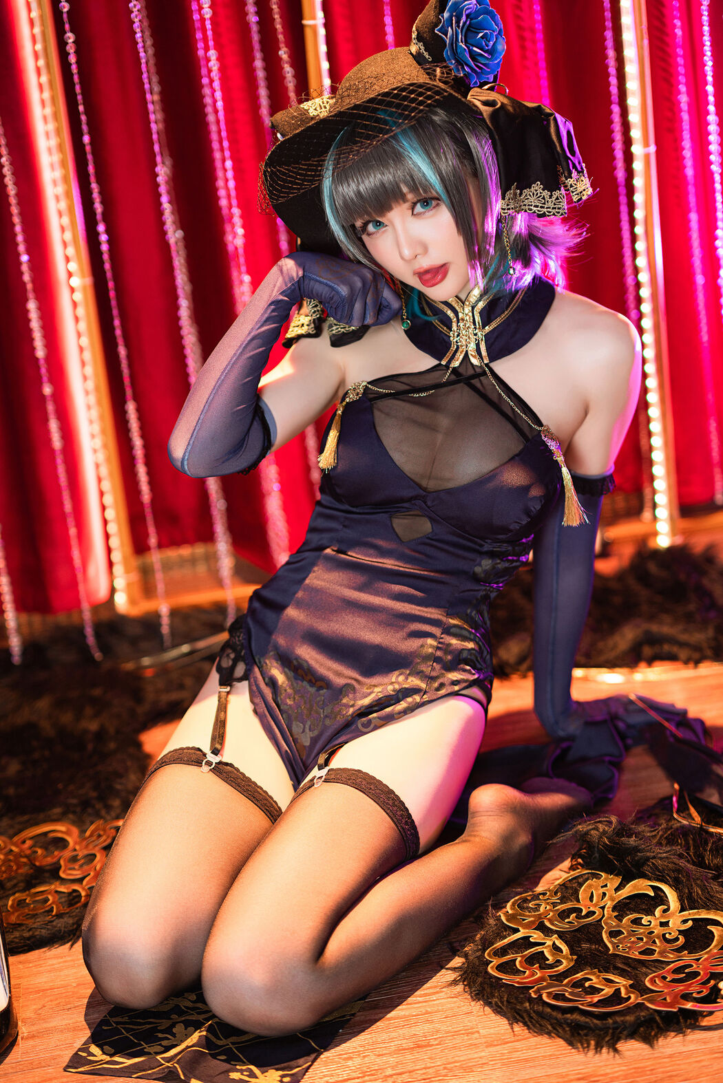 [COS Welfare] Miss Coser Xingzhichi - Cheshire Music Gorgeous caitsith