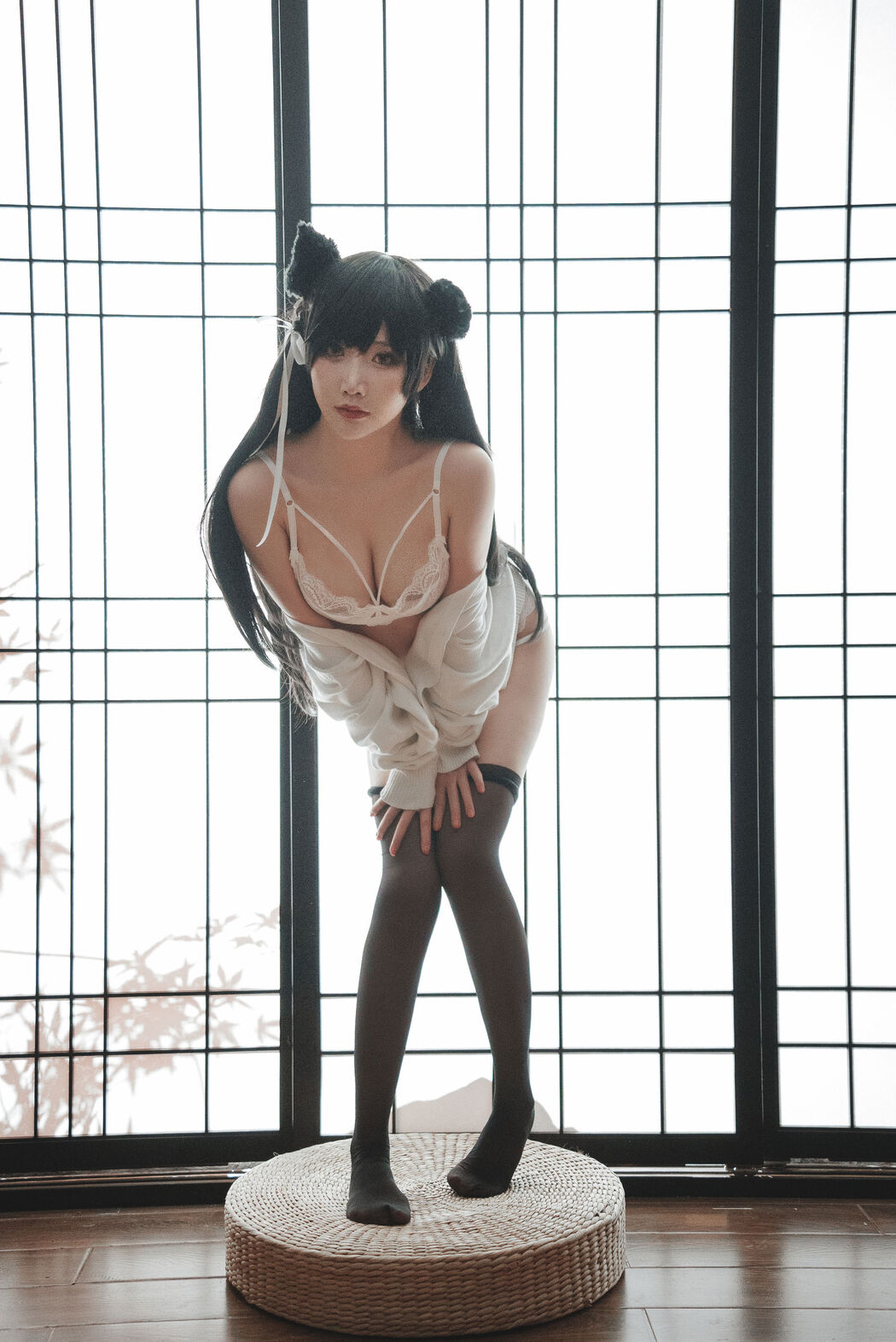 [Net Red COSER Photo] Cute and popular Coser Noodle Fairy - Atago JK2