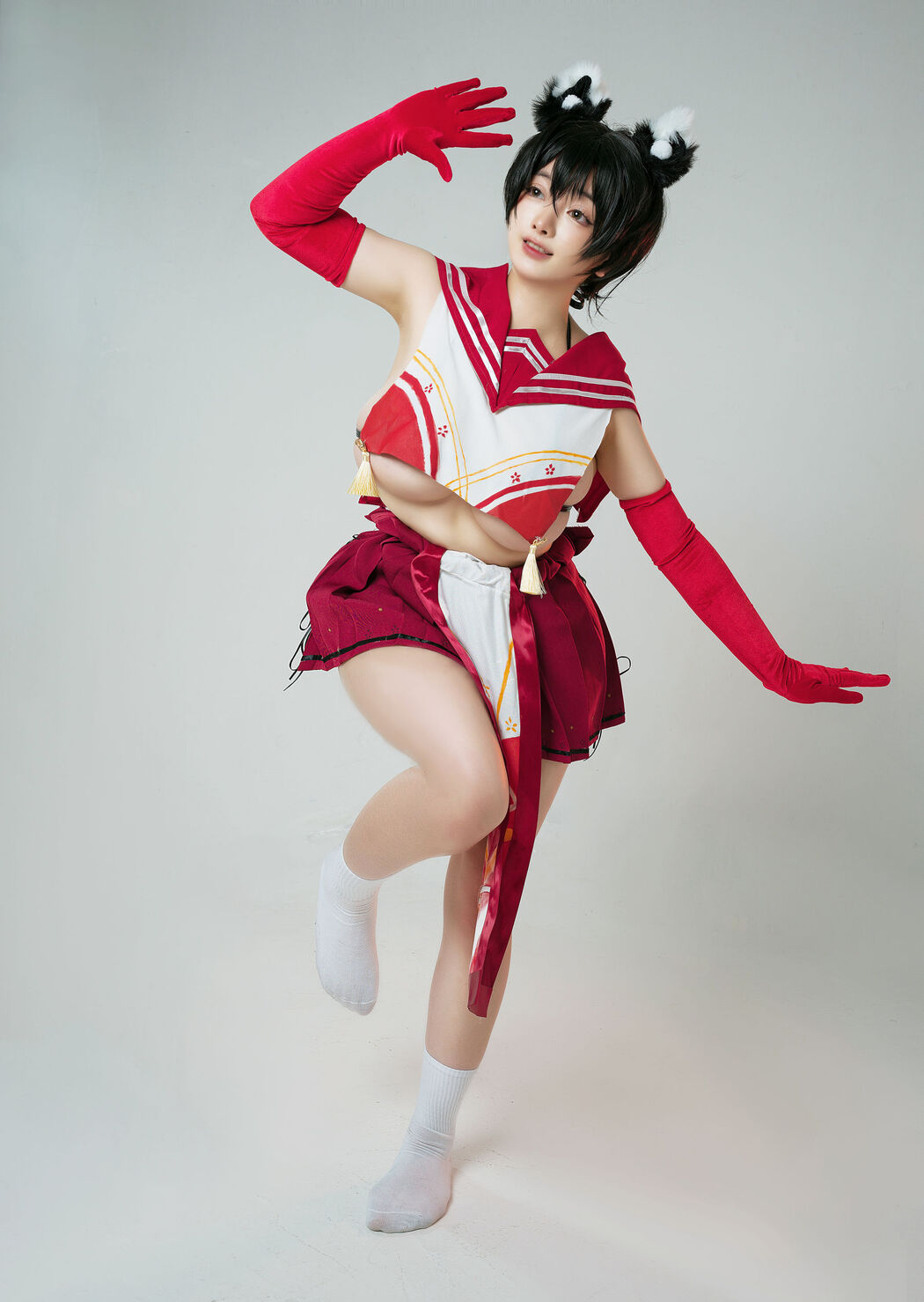[Net Red COSER Photo] NinJA Azhai Village Photo - Tsubaki