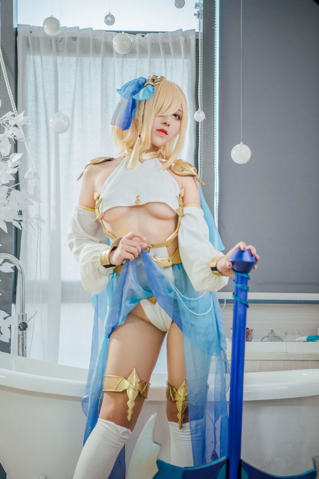 [Net Red COSER Photo] Anime blogger Jiuqu Jean - Elf Village