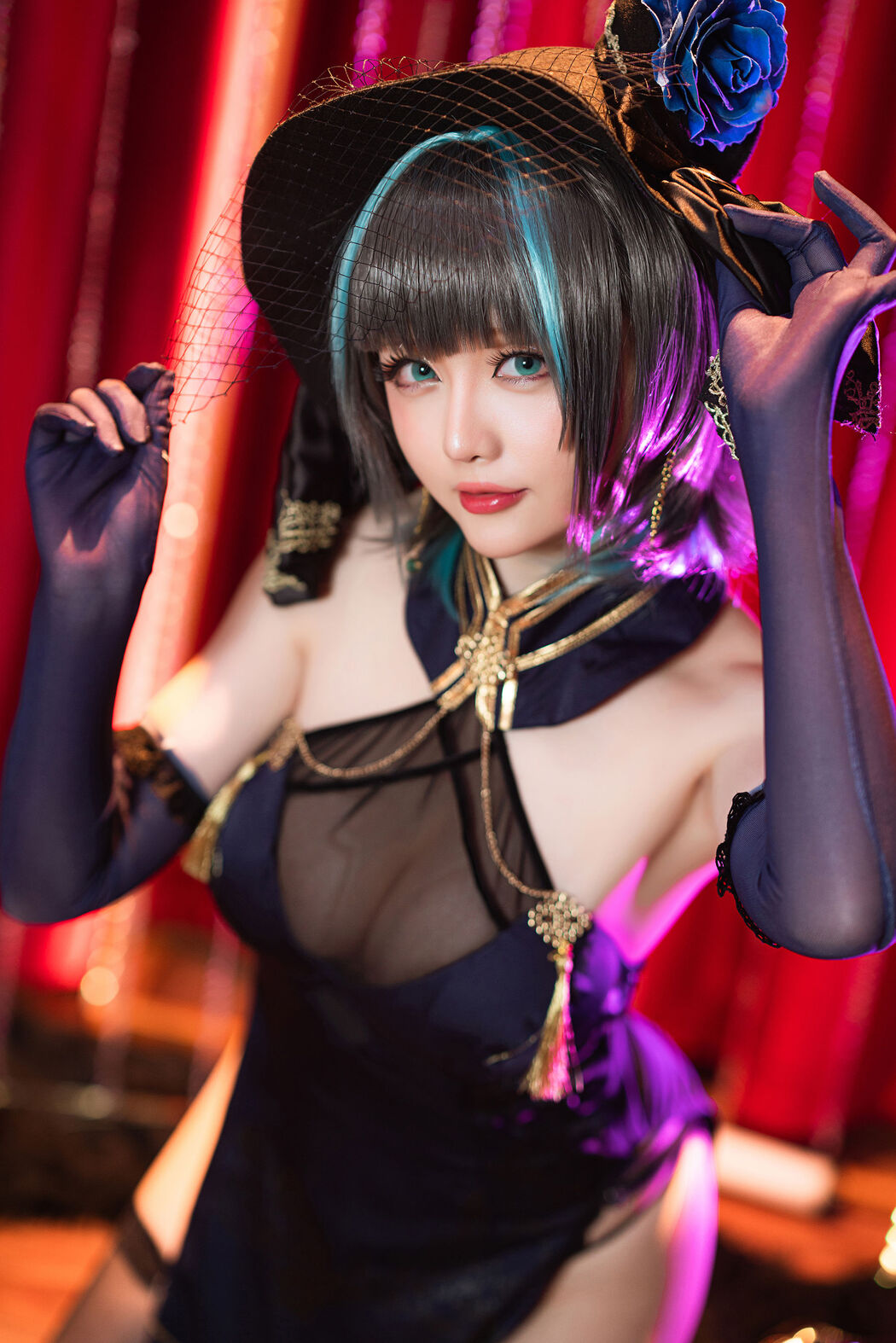 [COS Welfare] Miss Coser Xingzhichi - Cheshire Music Gorgeous caitsith