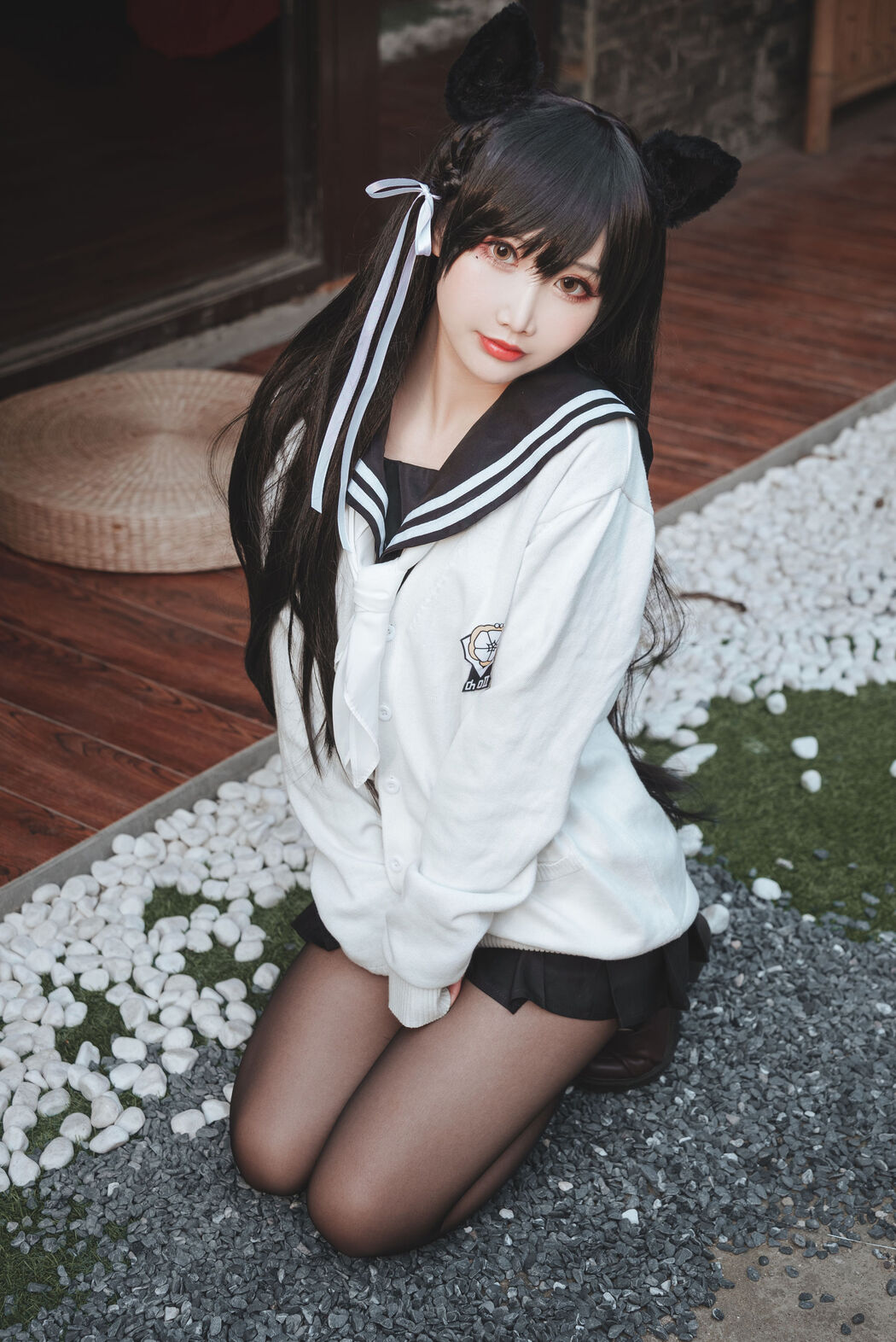 [Net Red COSER Photo] Cute and popular Coser Noodle Fairy - Atago JK2