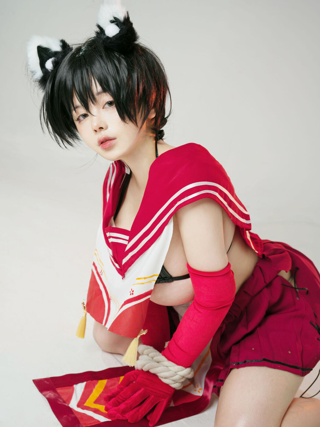 [Net Red COSER Photo] NinJA Azhai Village Photo - Tsubaki