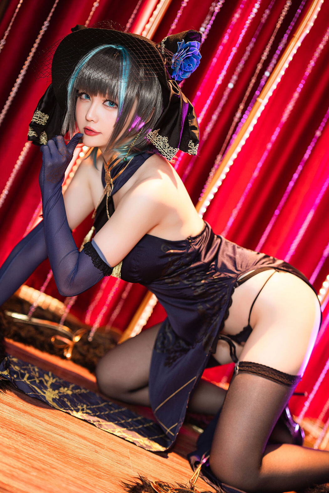 [COS Welfare] Miss Coser Xingzhichi - Cheshire Music Gorgeous caitsith