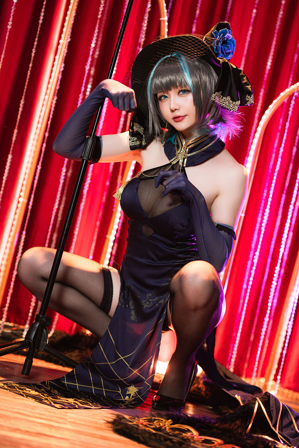 [COS Welfare] Miss Coser Xingzhichi - Cheshire Music Gorgeous caitsith