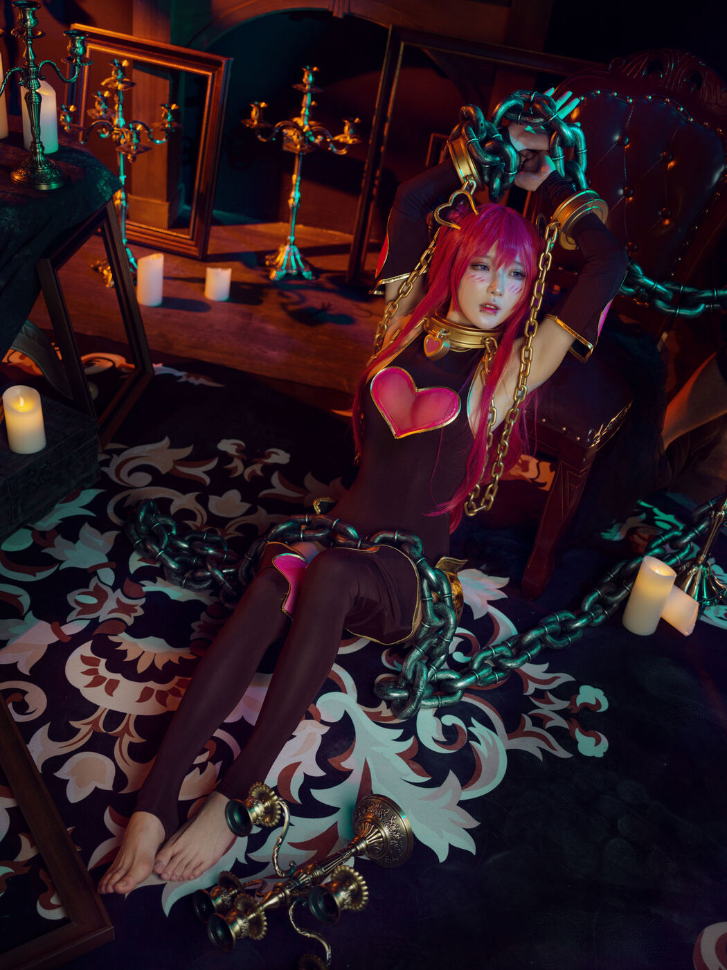 [Internet celebrity COSER photo] Anime blogger A Bao is also a rabbit girl - empty flower
