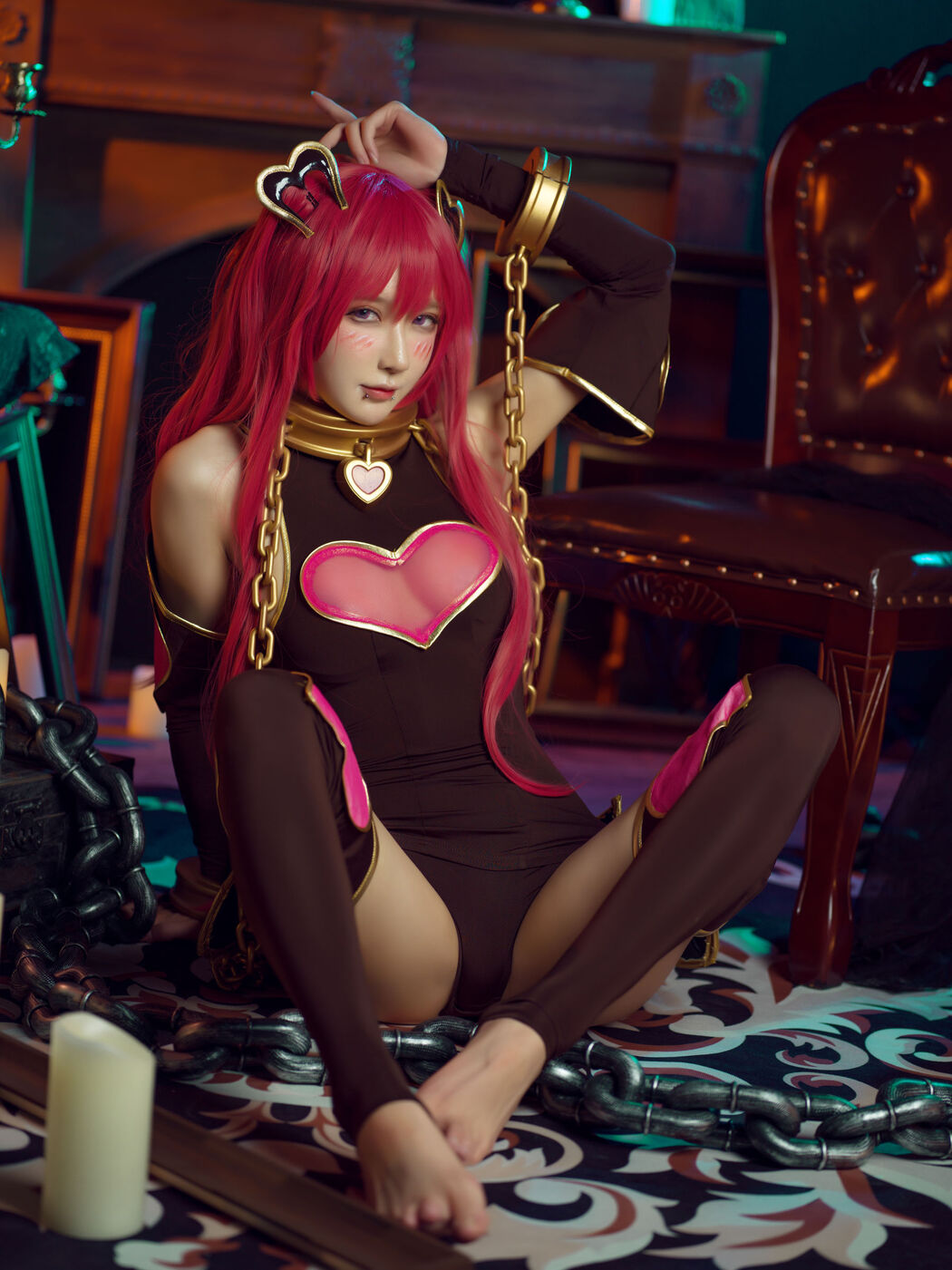 [Internet celebrity COSER photo] Anime blogger A Bao is also a rabbit girl - empty flower