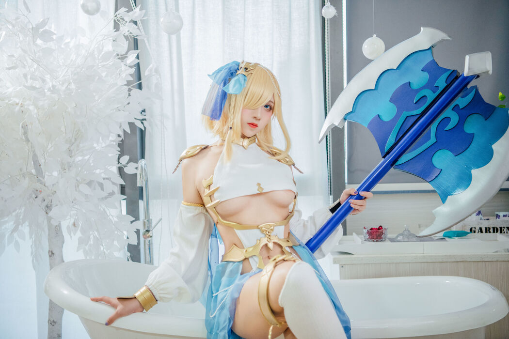 [Net Red COSER Photo] Anime blogger Jiuqu Jean - Elf Village
