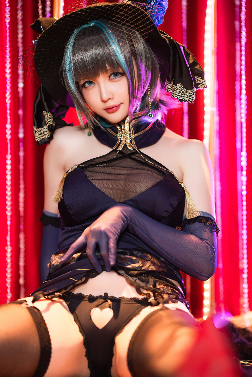 [COS Welfare] Miss Coser Xingzhichi - Cheshire Music Gorgeous caitsith