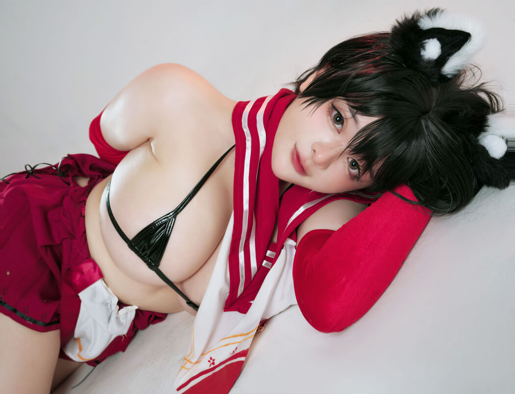 [Net Red COSER Photo] NinJA Azhai Village Photo - Tsubaki