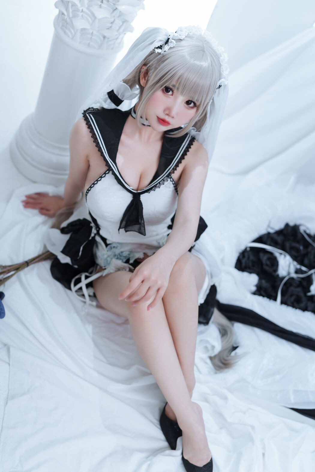 [Welfare COS] Cute and Popular Coser Noodle Fairy - Awesome Wedding Dress