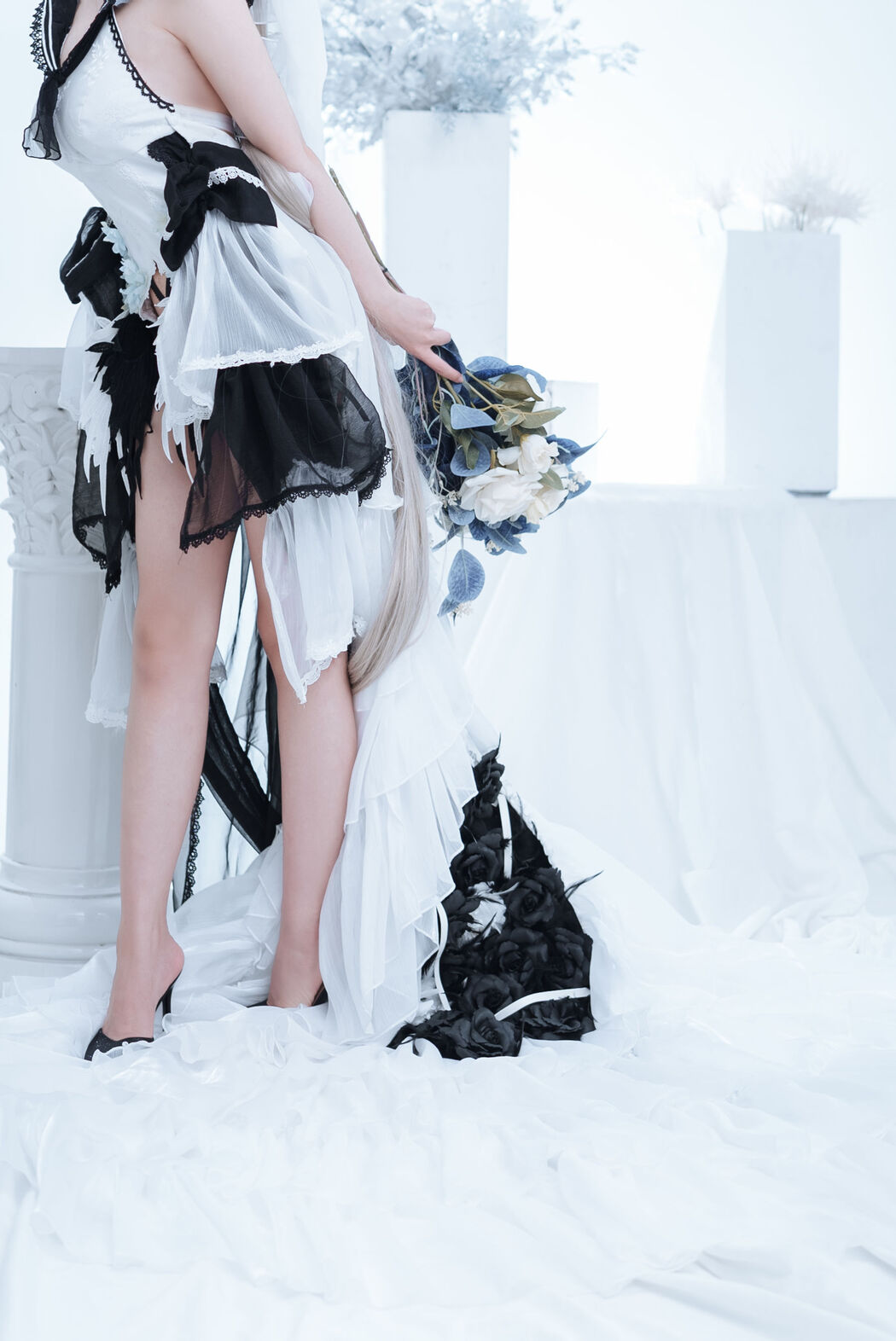 [Welfare COS] Cute and Popular Coser Noodle Fairy - Awesome Wedding Dress