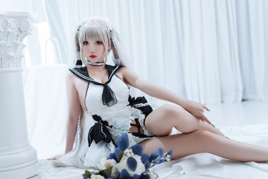 [Welfare COS] Cute and Popular Coser Noodle Fairy - Awesome Wedding Dress