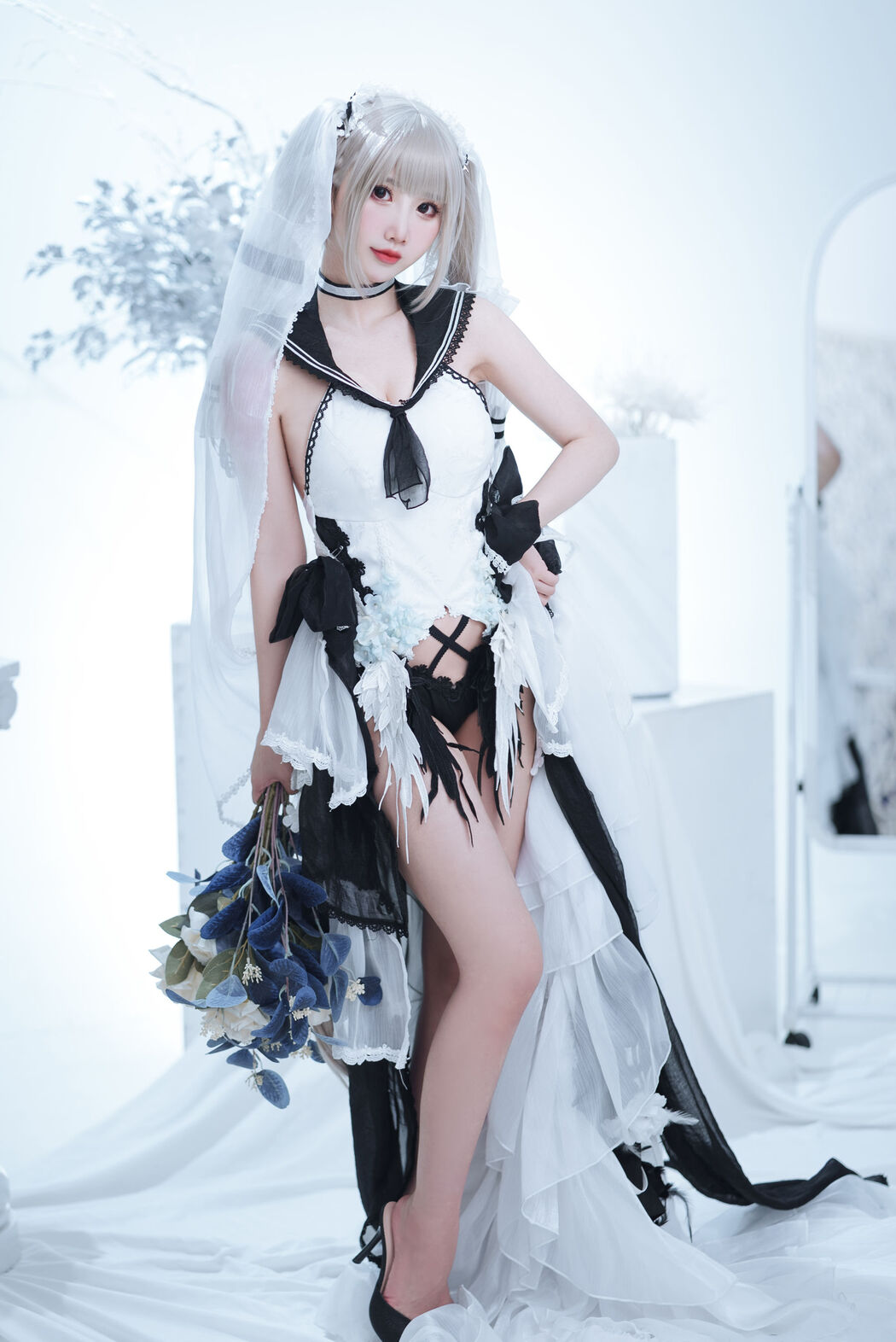 [Welfare COS] Cute and Popular Coser Noodle Fairy - Awesome Wedding Dress