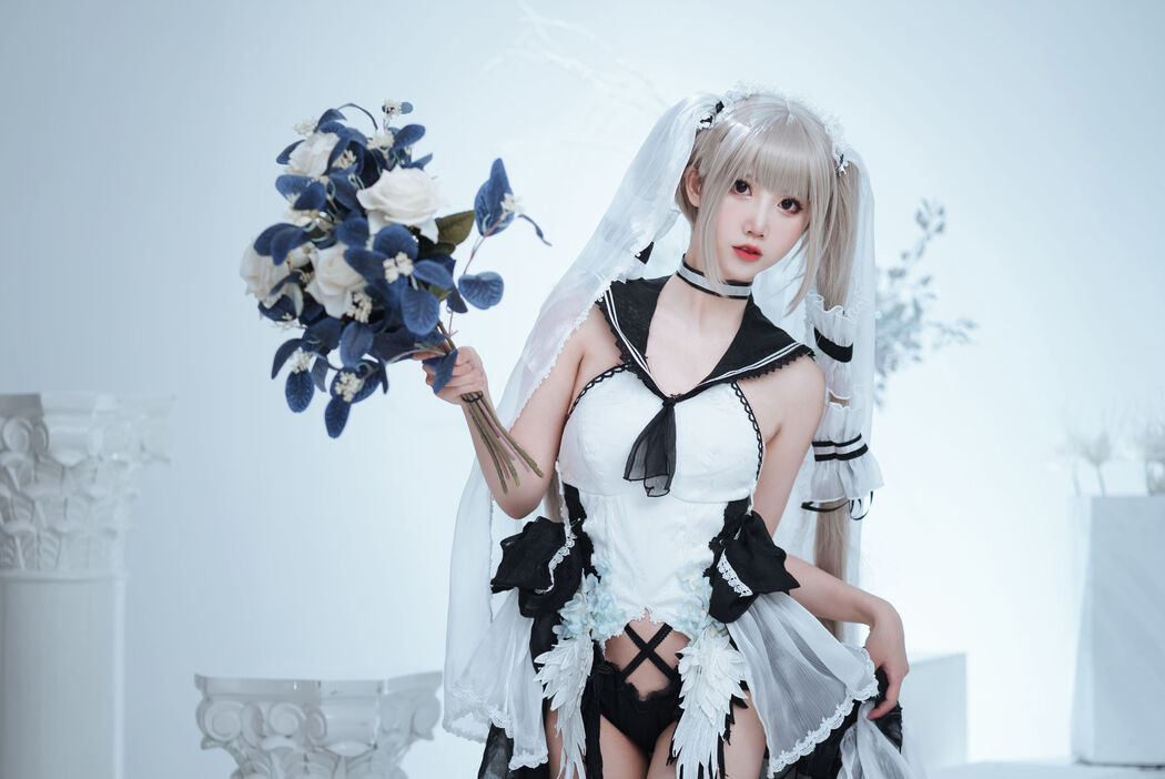 [Welfare COS] Cute and Popular Coser Noodle Fairy - Awesome Wedding Dress