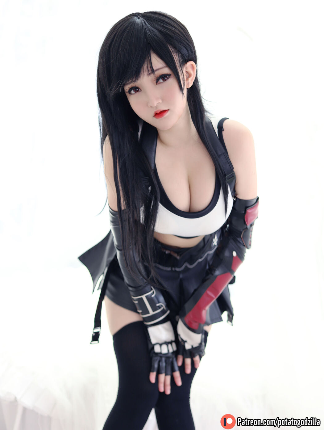 [COS Welfare] Miss Coser Potato Godzilla - Tifa
