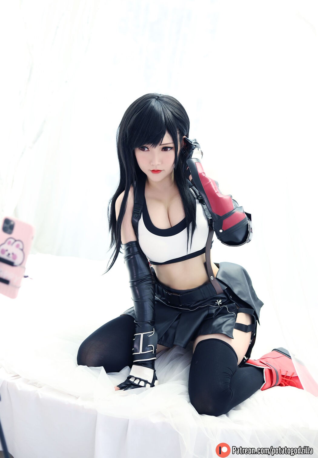 [COS Welfare] Miss Coser Potato Godzilla - Tifa