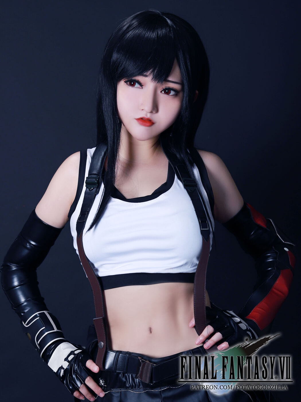 [COS Welfare] Miss Coser Potato Godzilla - Tifa