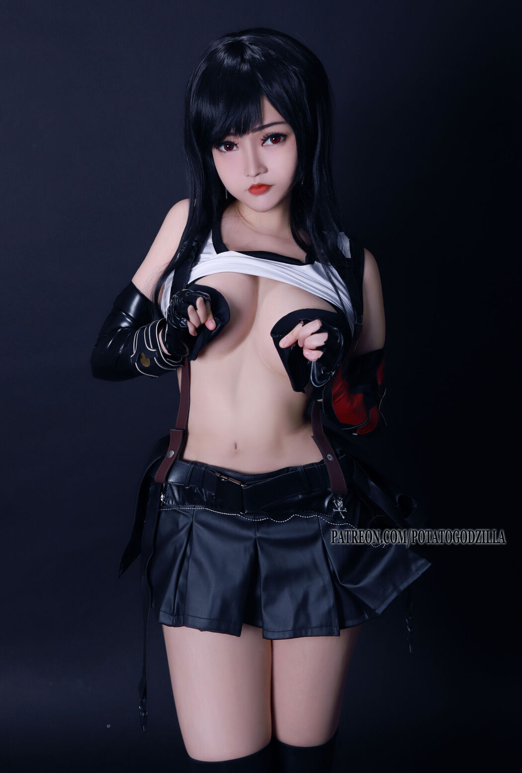 [COS Welfare] Miss Coser Potato Godzilla - Tifa