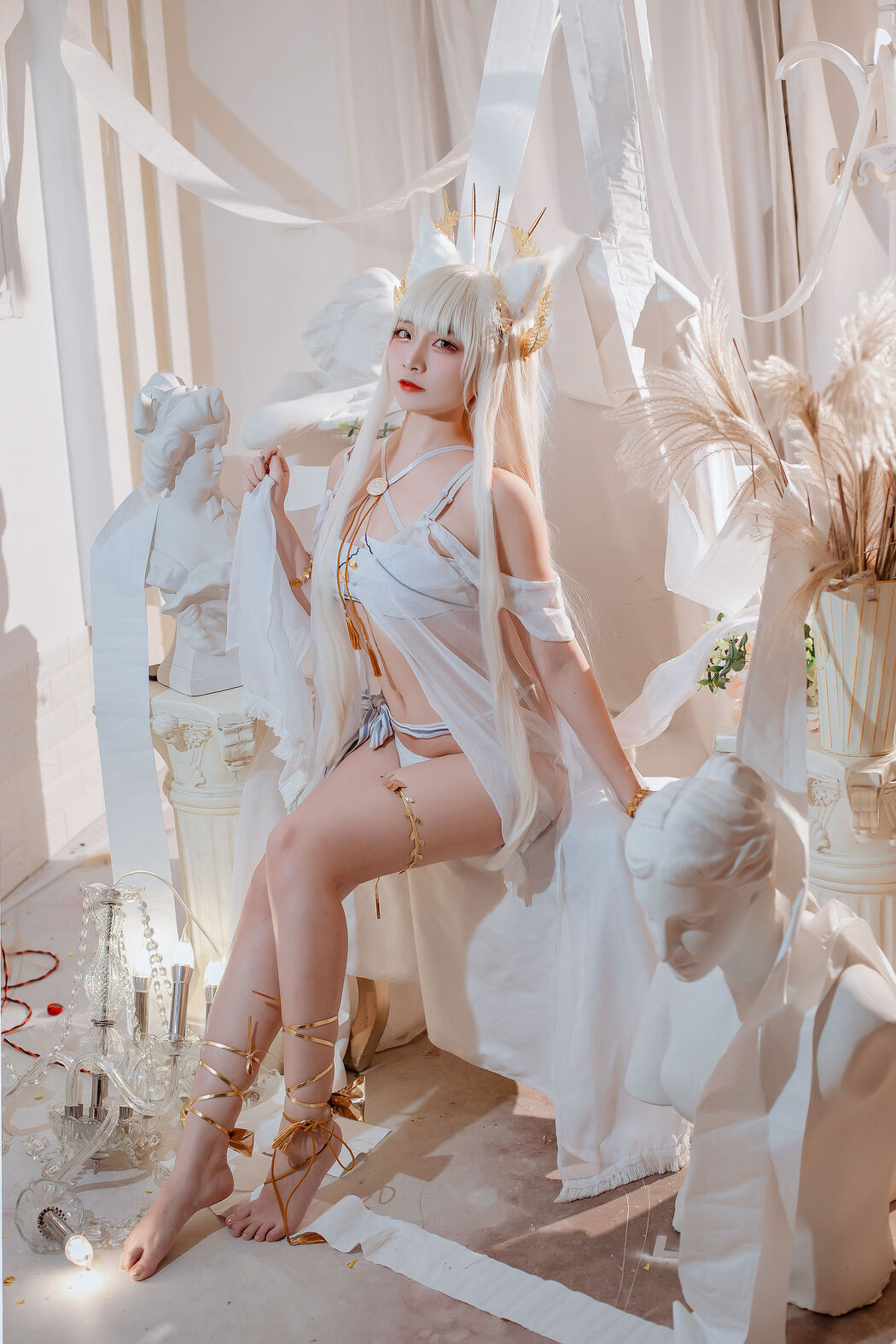 [COS Welfare] Popular Coser Nizo Nisa - Ark Platinum Swimsuit Cover Photo
