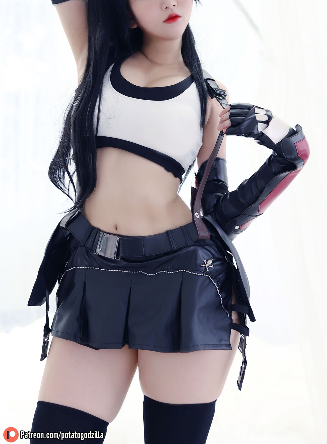[COS Welfare] Miss Coser Potato Godzilla - Tifa