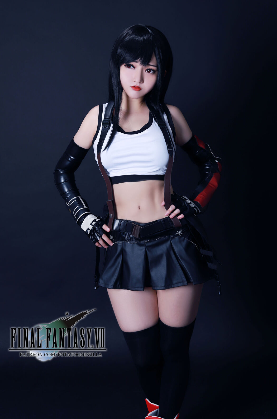 [COS Welfare] Miss Coser Potato Godzilla - Tifa
