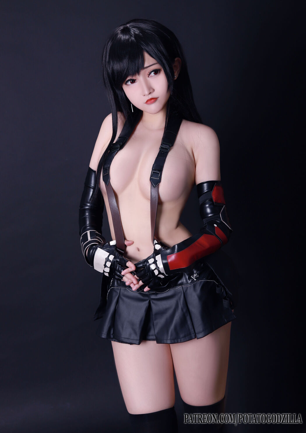 [COS Welfare] Miss Coser Potato Godzilla - Tifa