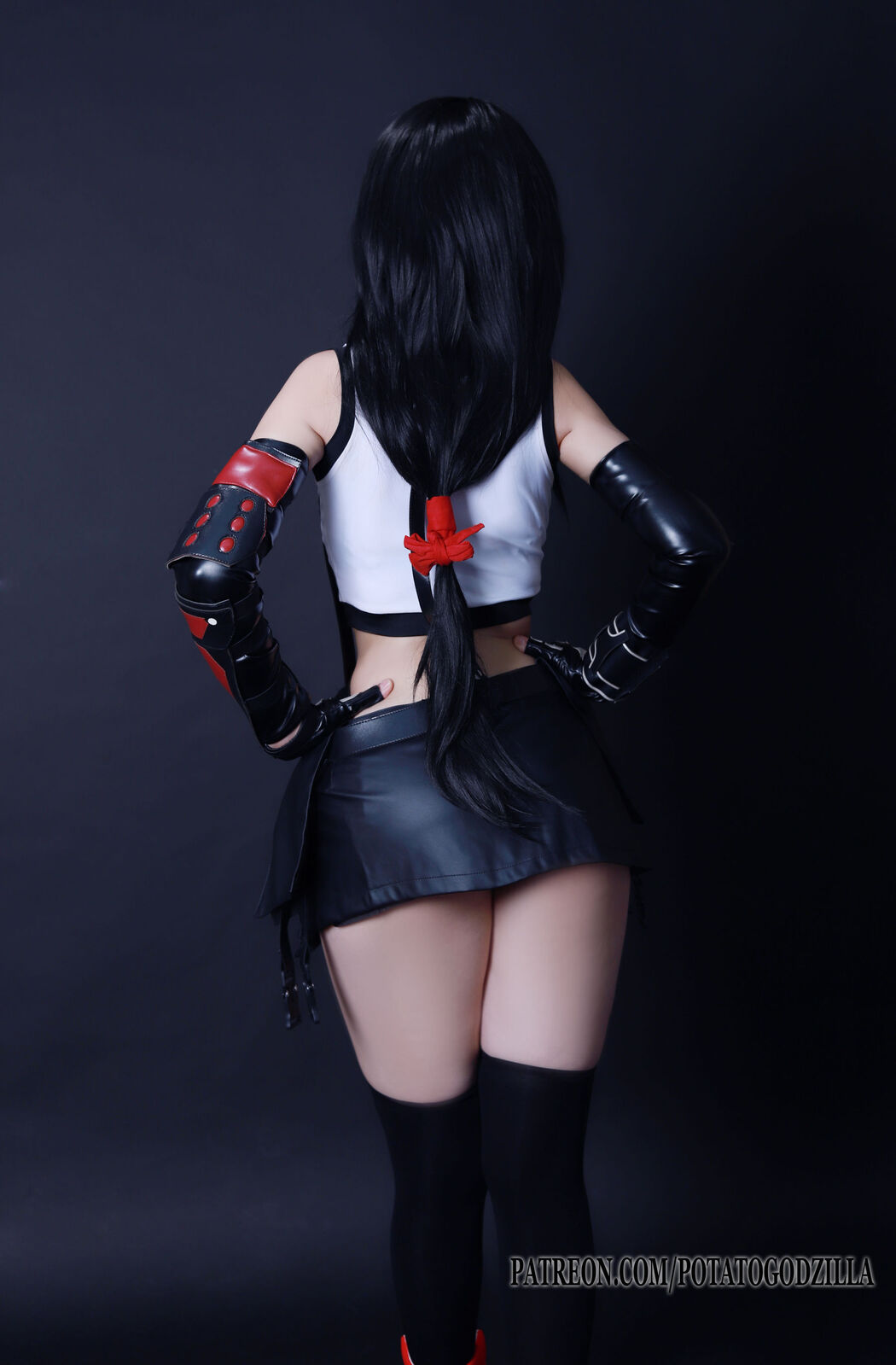 [COS Welfare] Miss Coser Potato Godzilla - Tifa