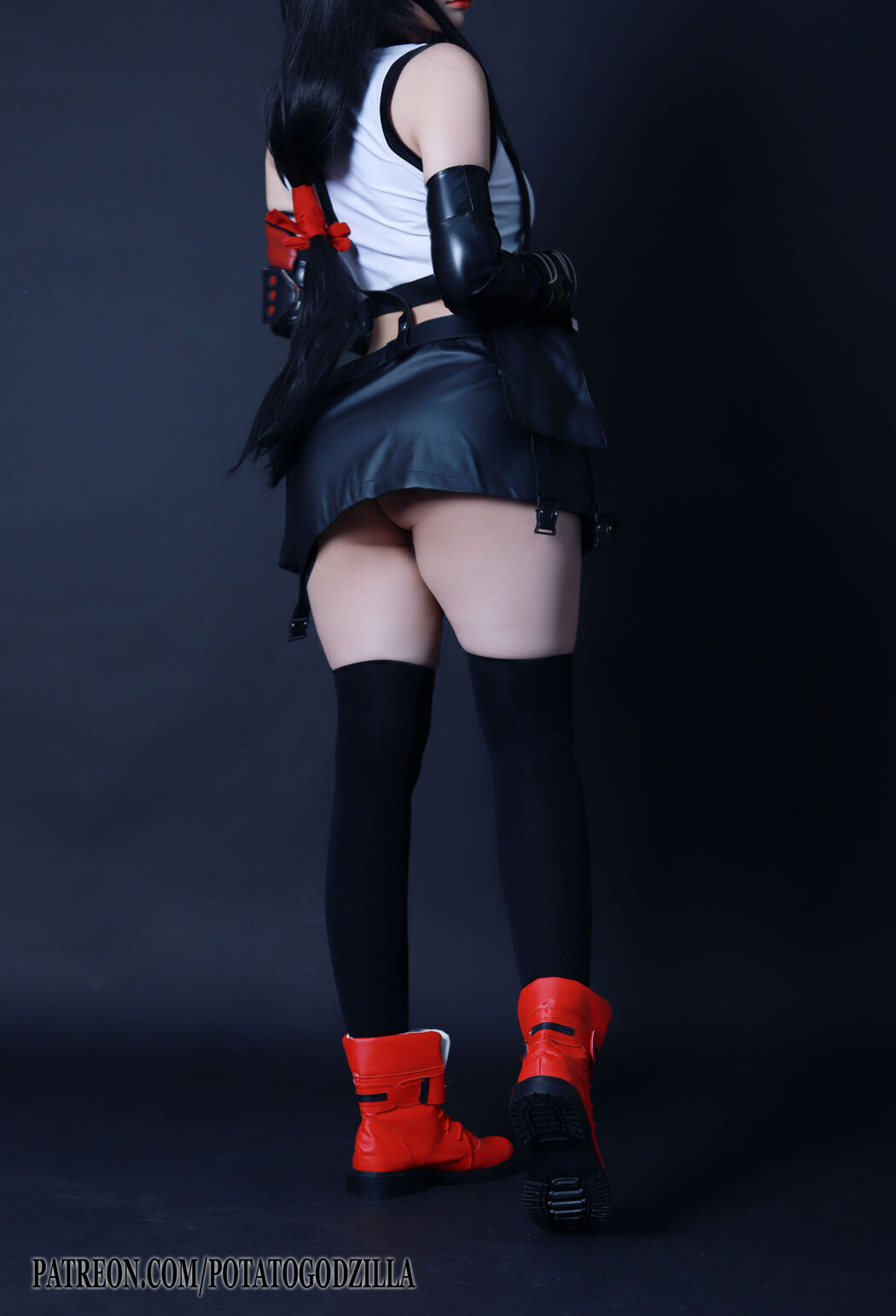 [COS Welfare] Miss Coser Potato Godzilla - Tifa