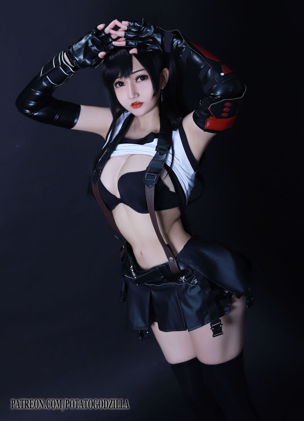 [COS Welfare] Miss Coser Potato Godzilla - Tifa