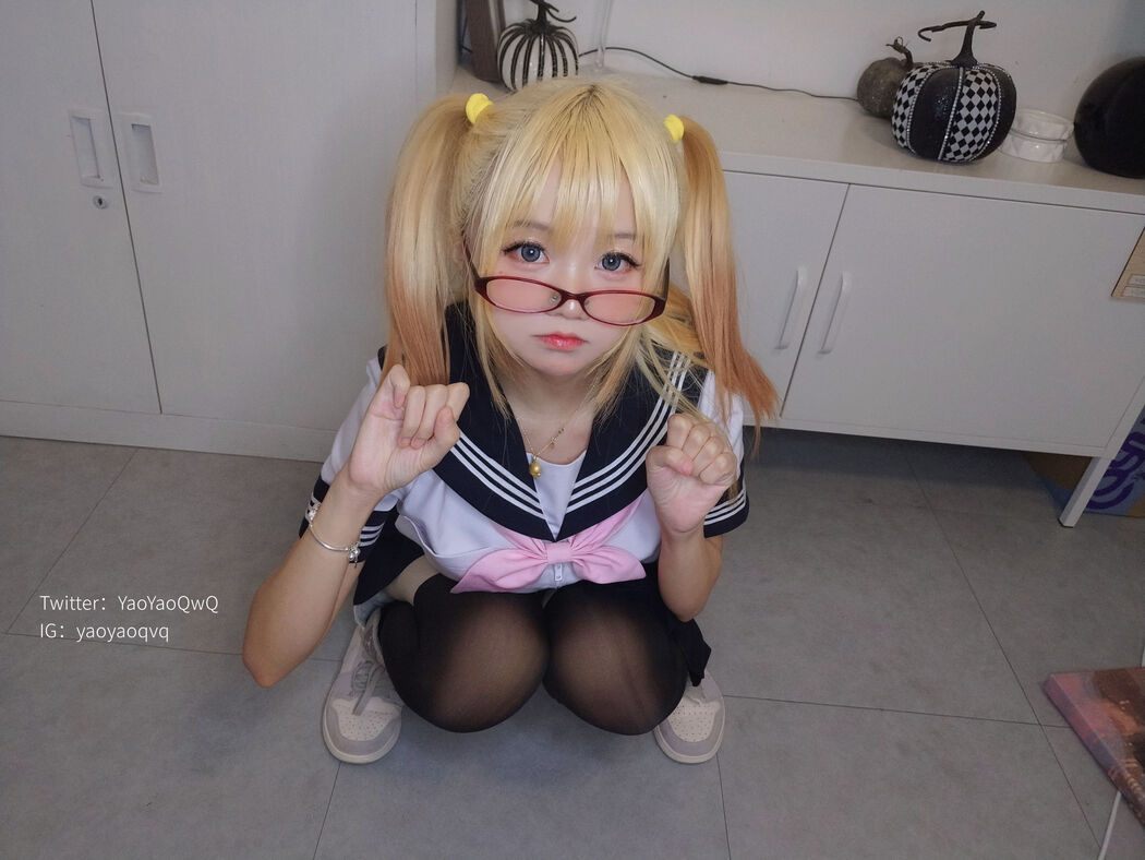 [Welfare COS] Cute girl Coser shakes music yoyo fantia January 22 member collection Jk series
