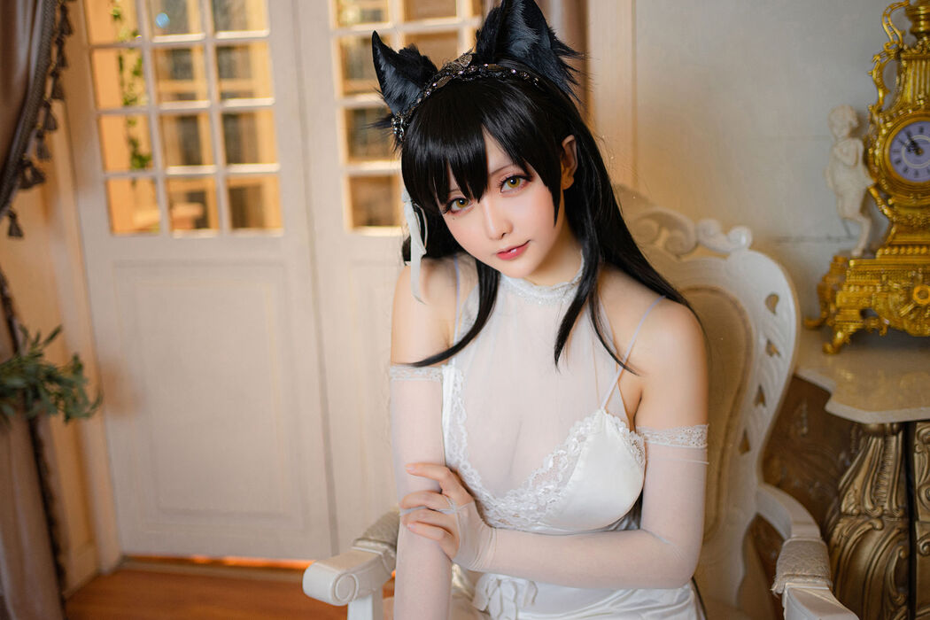 [Cosplay] Miss Coser's Star Delay - Atago Wedding Dress