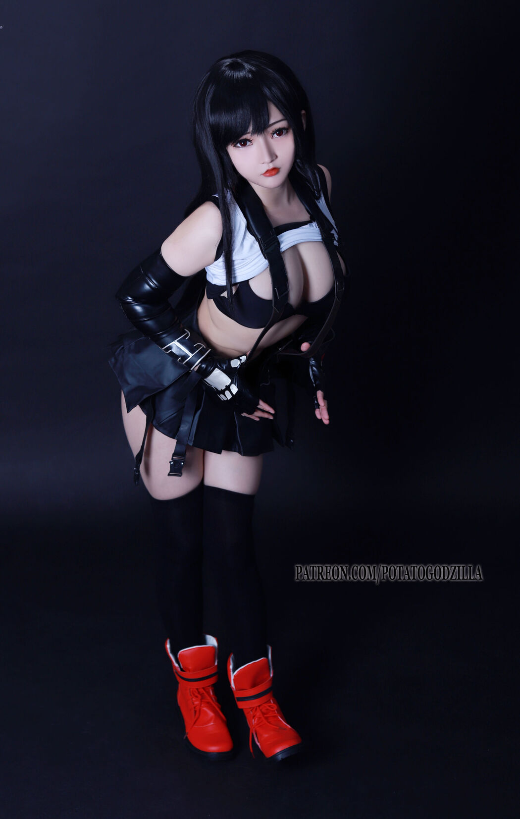 [COS Welfare] Miss Coser Potato Godzilla - Tifa