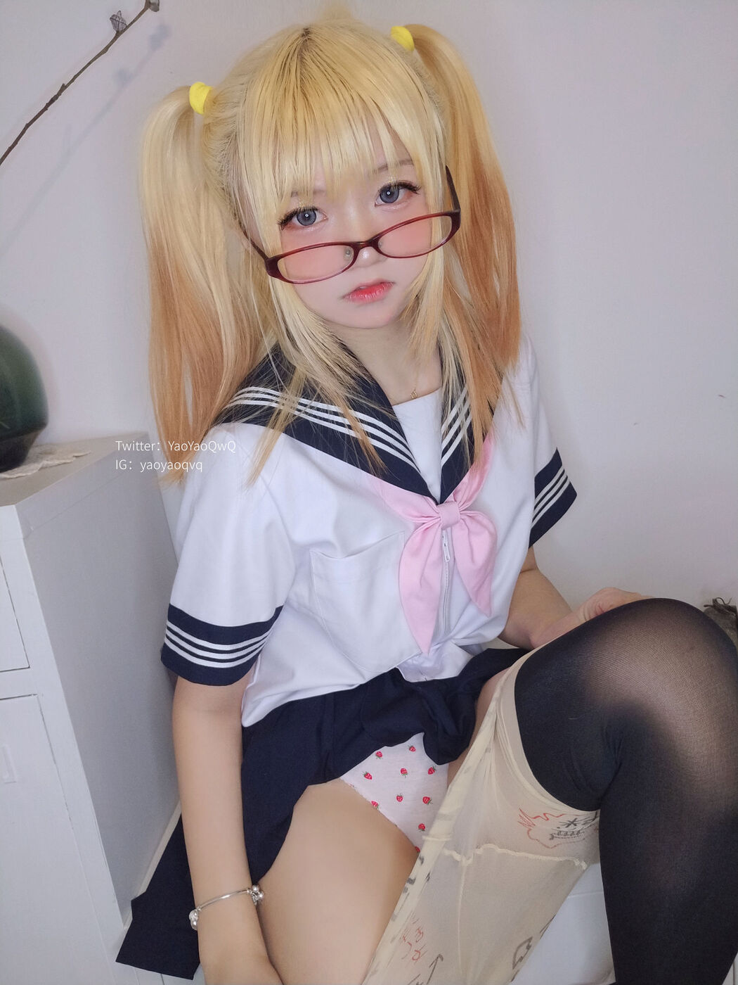 [Welfare COS] Cute girl Coser shakes music yoyo fantia January 22 member collection Jk series