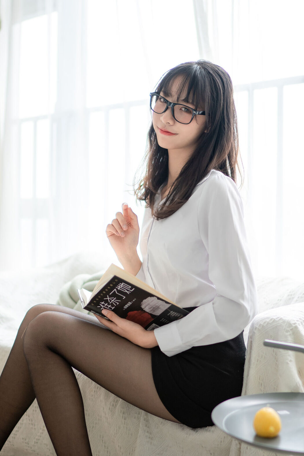 Coser@茶籽CCZ – 黑絲雙人百合