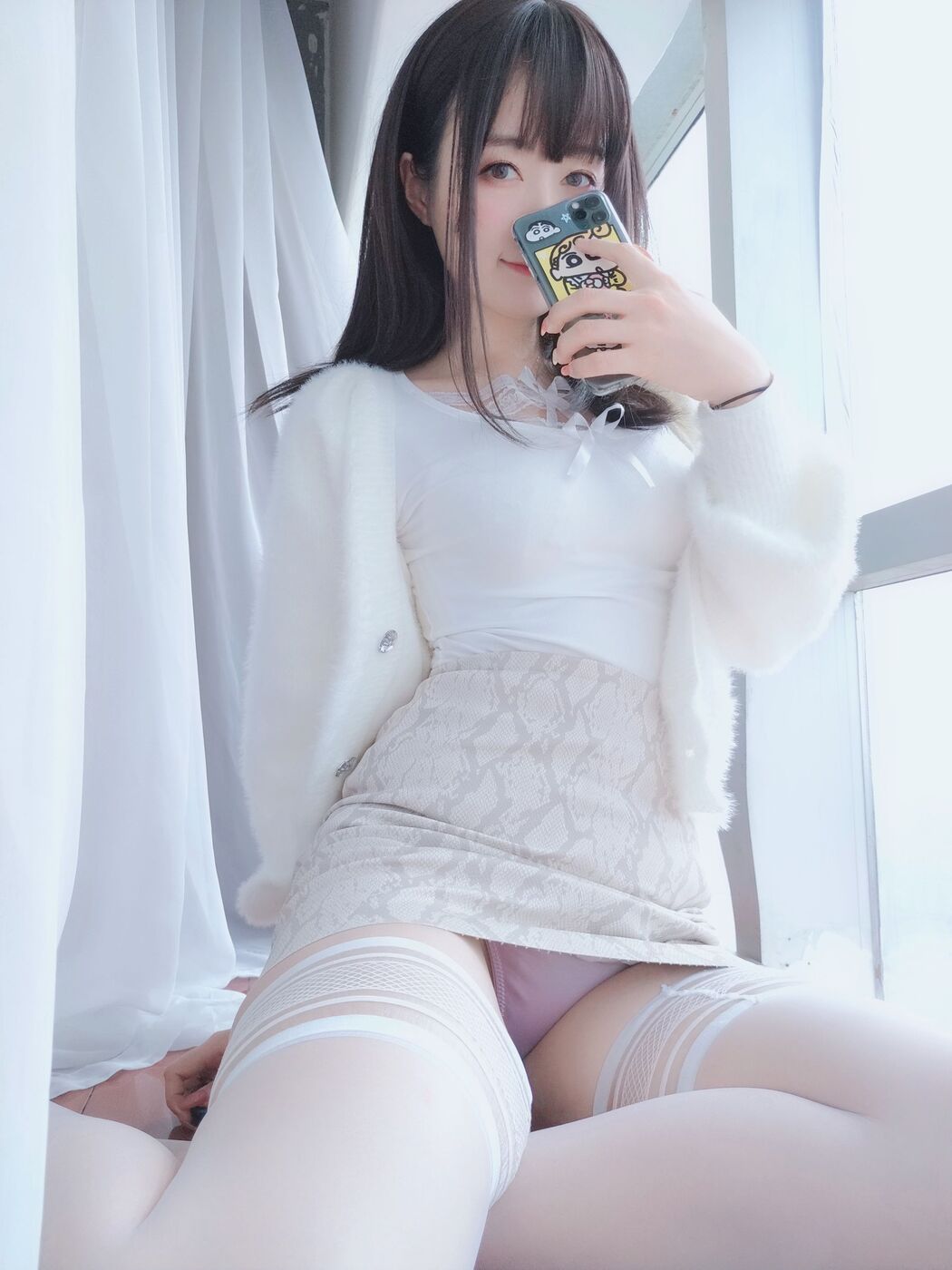 [COS Welfare] Miss Coser Silver - White Lace