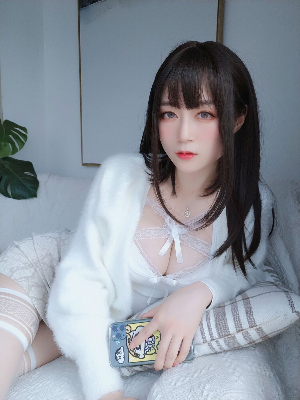 [COS Welfare] Miss Coser Silver - White Lace