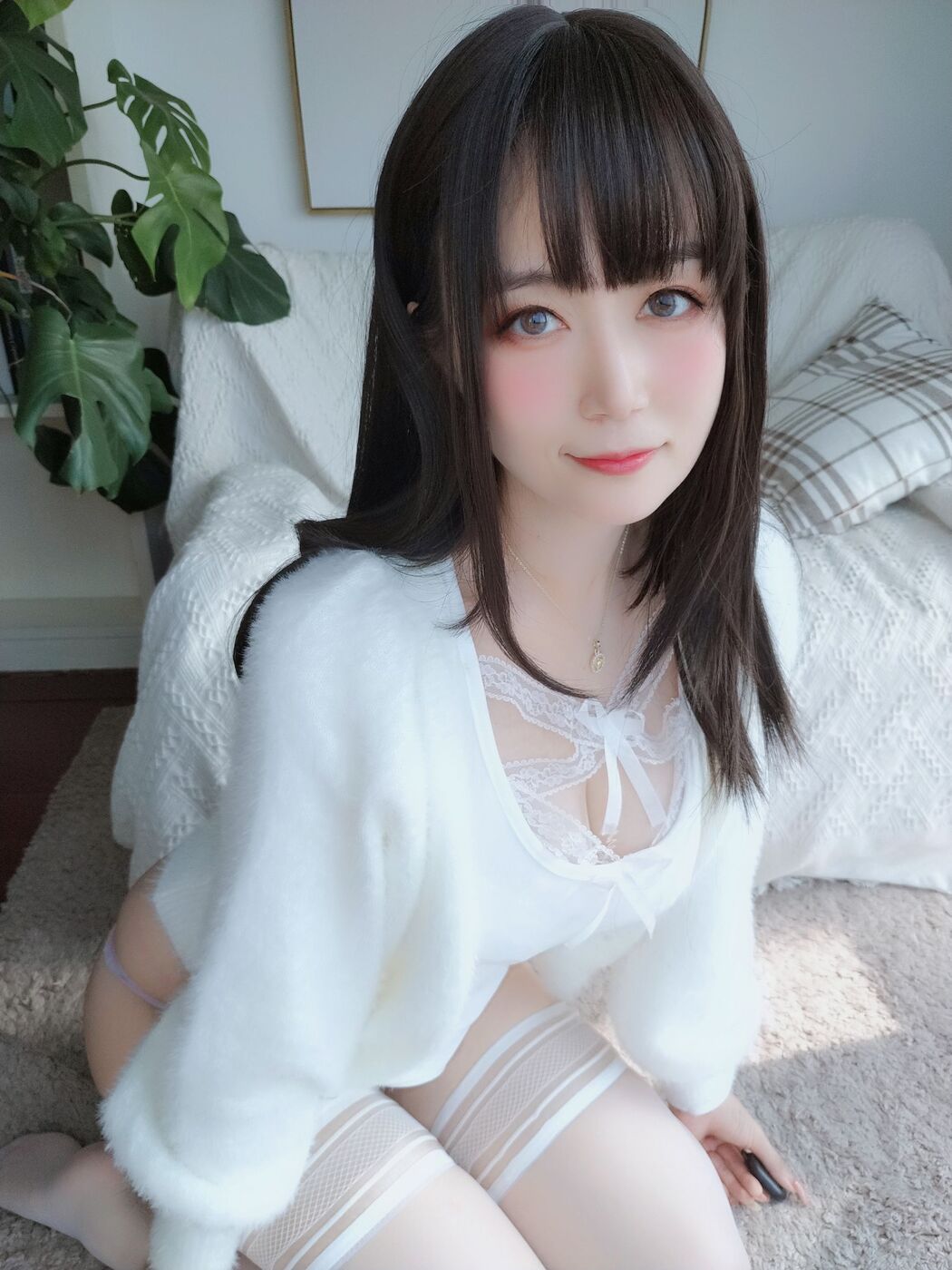 [COS Welfare] Miss Coser Silver - White Lace