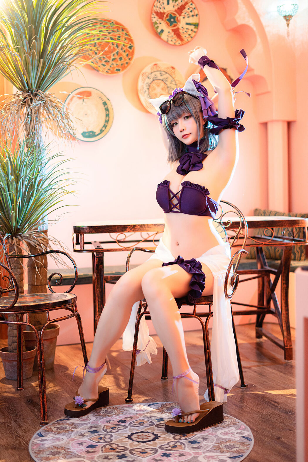 [COS Welfare] Miss Coser Star Chichi - R-Maid "Cheshire Swimsuit"