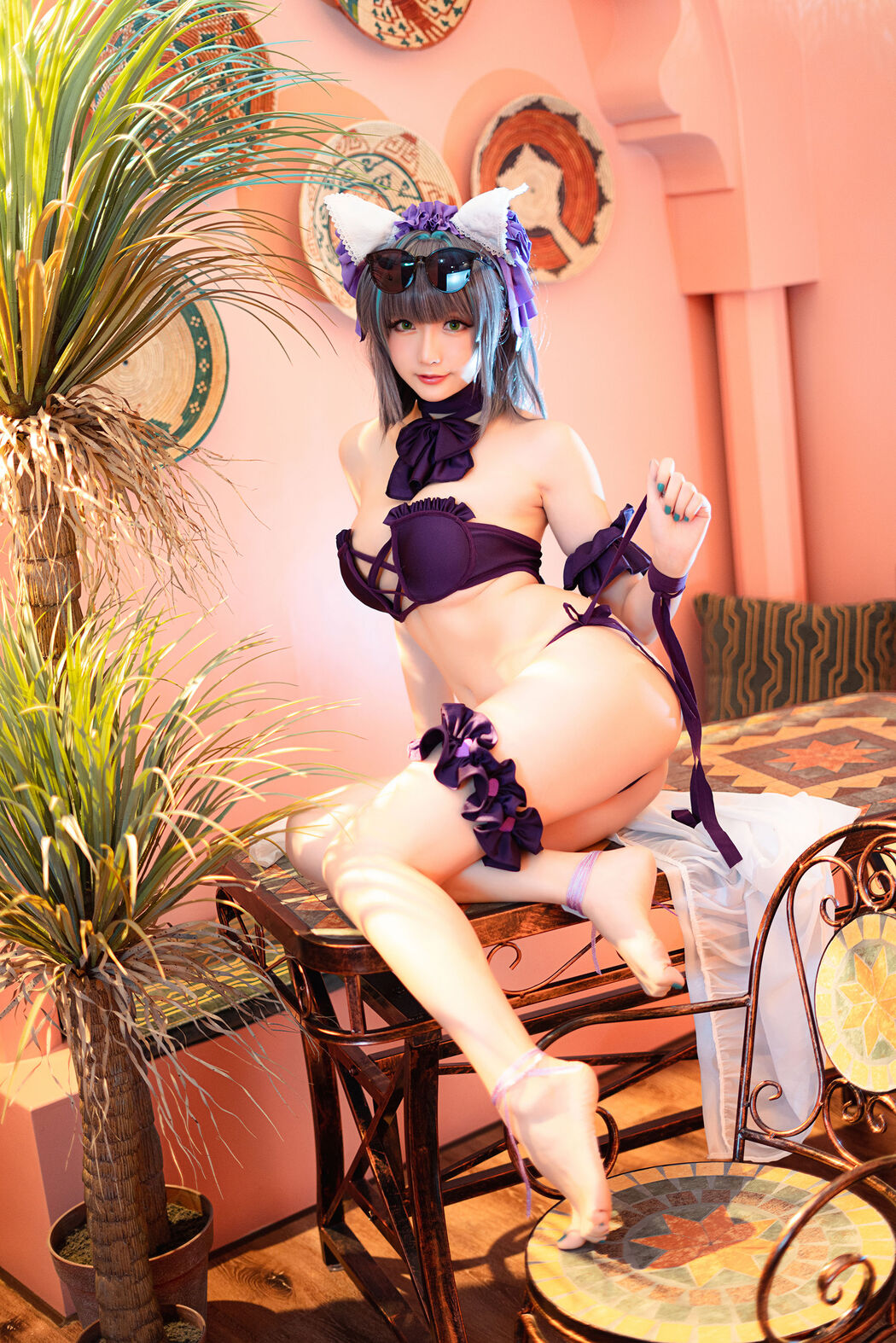 [COS Welfare] Miss Coser Star Chichi - R-Maid "Cheshire Swimsuit"